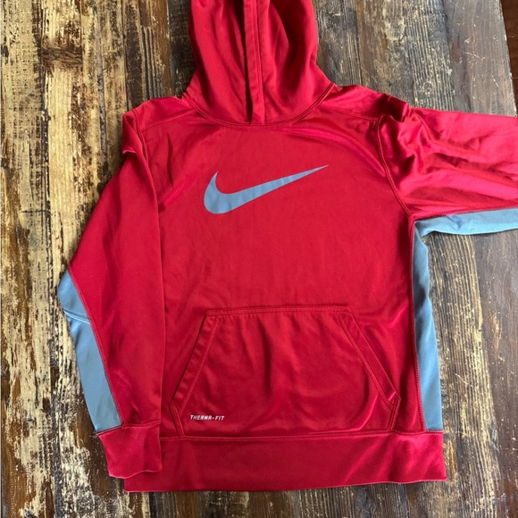 Nike Red Therma-Fit Hoodie - Picture 2 of 5